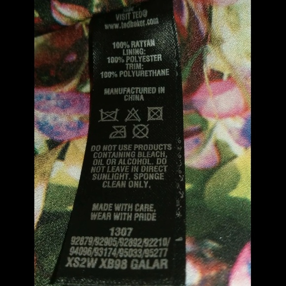 Ⓜ️Ⓜ️ SOLD Ⓜ️Ⓜ️ Oversized Ted Baker Clutch - Picture 6 of 8